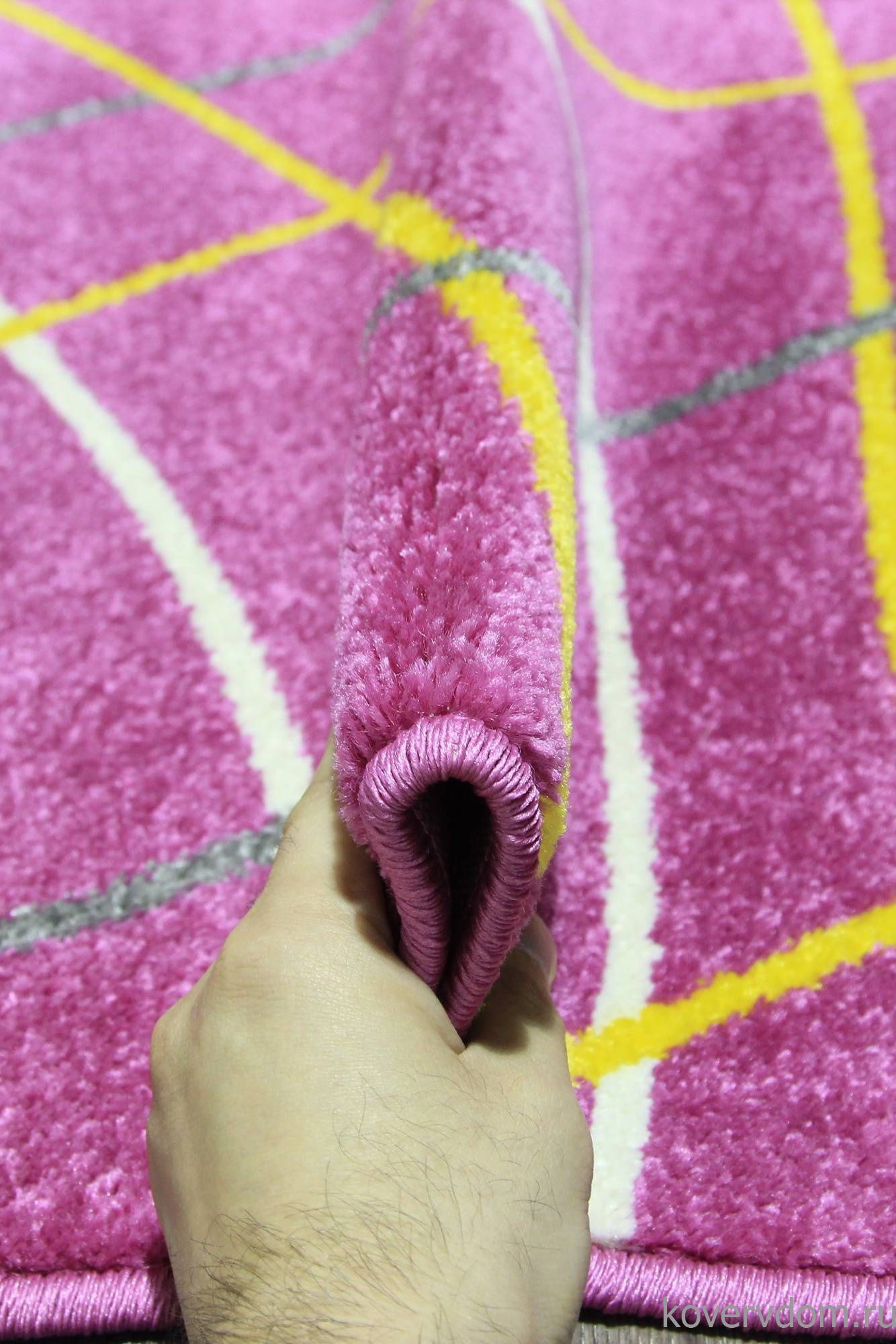 Ковер SUNRISE V852 PINK-GRAY