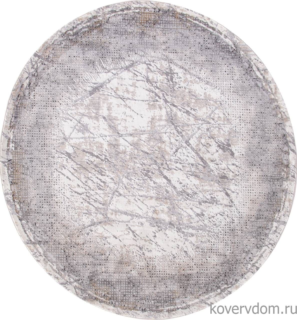 Ковер MODA 9804 ACIK GRI Круг