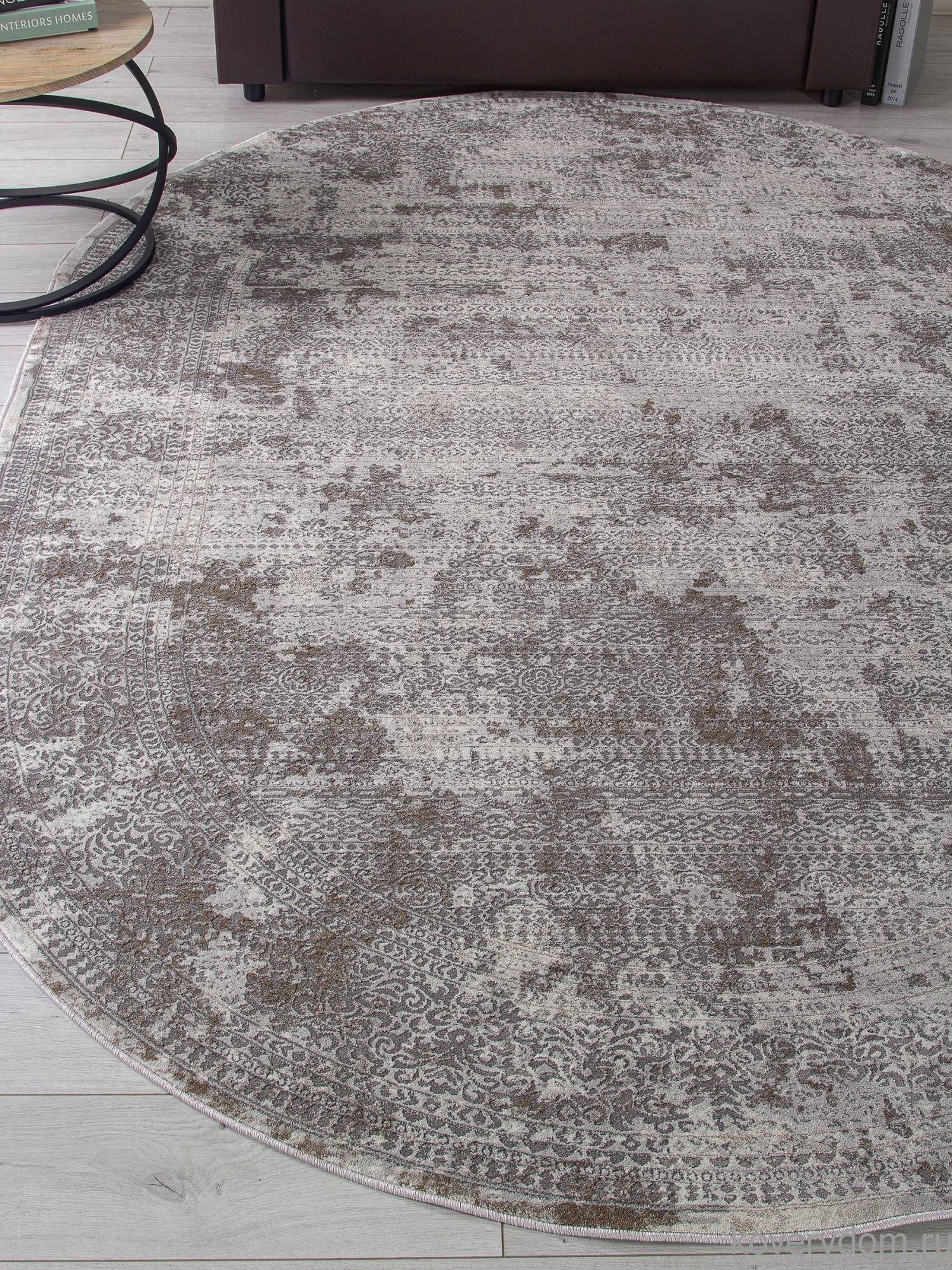 Ковер GRAFF F239 GRAY-BEIGE Овал Ковер GRAFF F239 GRAY-BEIGE Овал