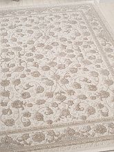 Ковер с бахромой MARDIN 27386A BEIGE / D.BEIGE