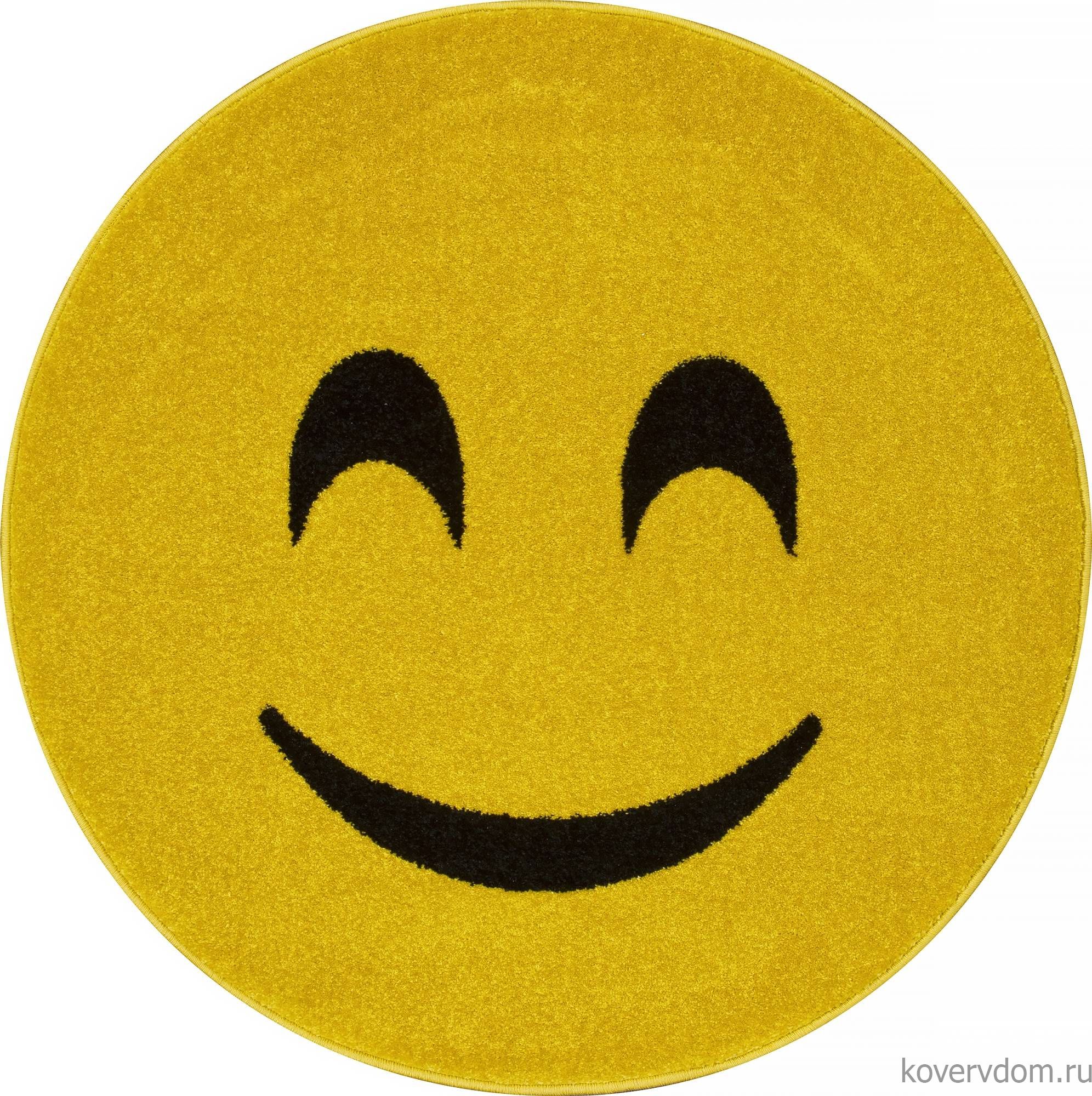 Ковер SMILE NC16 YELLOW Круг