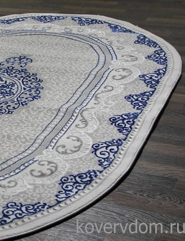 Ковер Pacha 07827G POLY.C.GRI / POLY.C. Овал