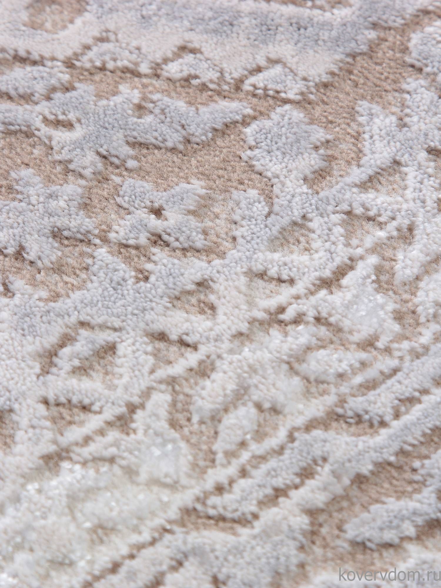 Ковер AMELI 9255A S.BEIGE / P.WHITE