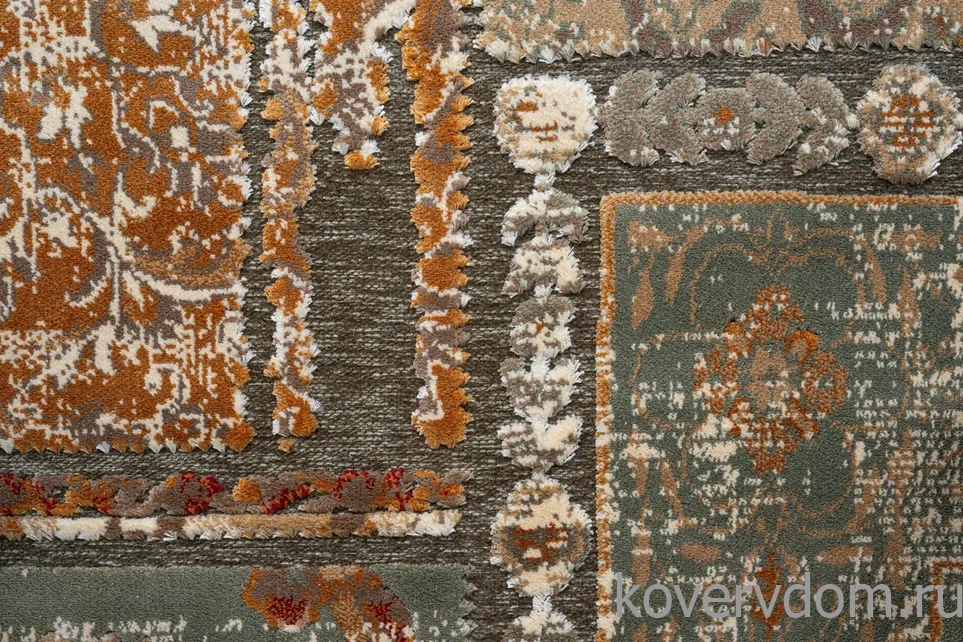 Рельефный ковер из вискозы GENOVA 38405 7292 71