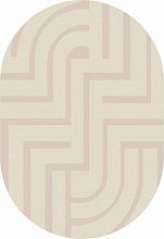 Овальный ковер из России DIOS F439 LIGHT CREAM Овал