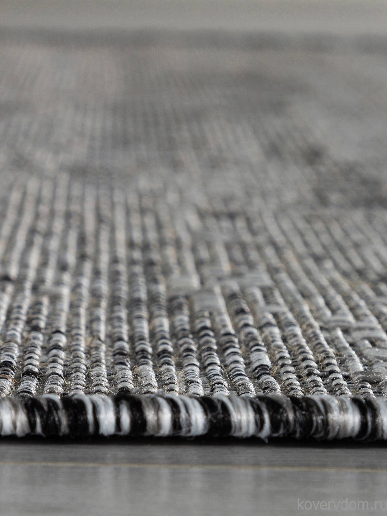 Ковер KAIR S143 DARK GRAY Овал