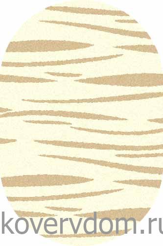 Ковер COMFORT SHAGGY 2 s608 CREAM-BEIGE Овал