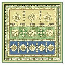 Винтажный ковер Эпос Якутии-2