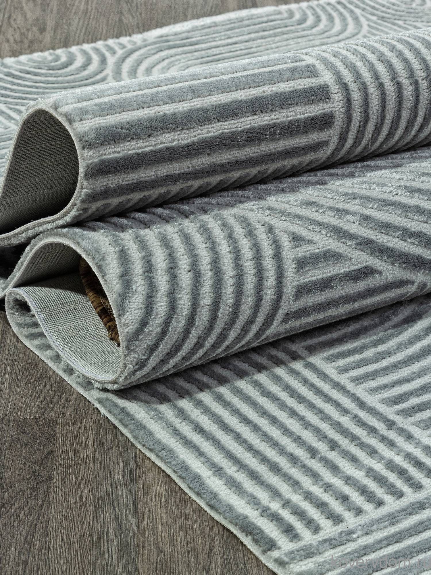 Ковер SIROCCO E508AQ D.GREY / GREY