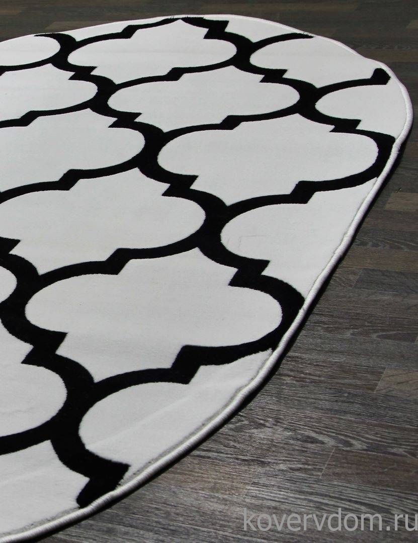 Ковер MEGA CARVING WK d422 NATURAL Овал