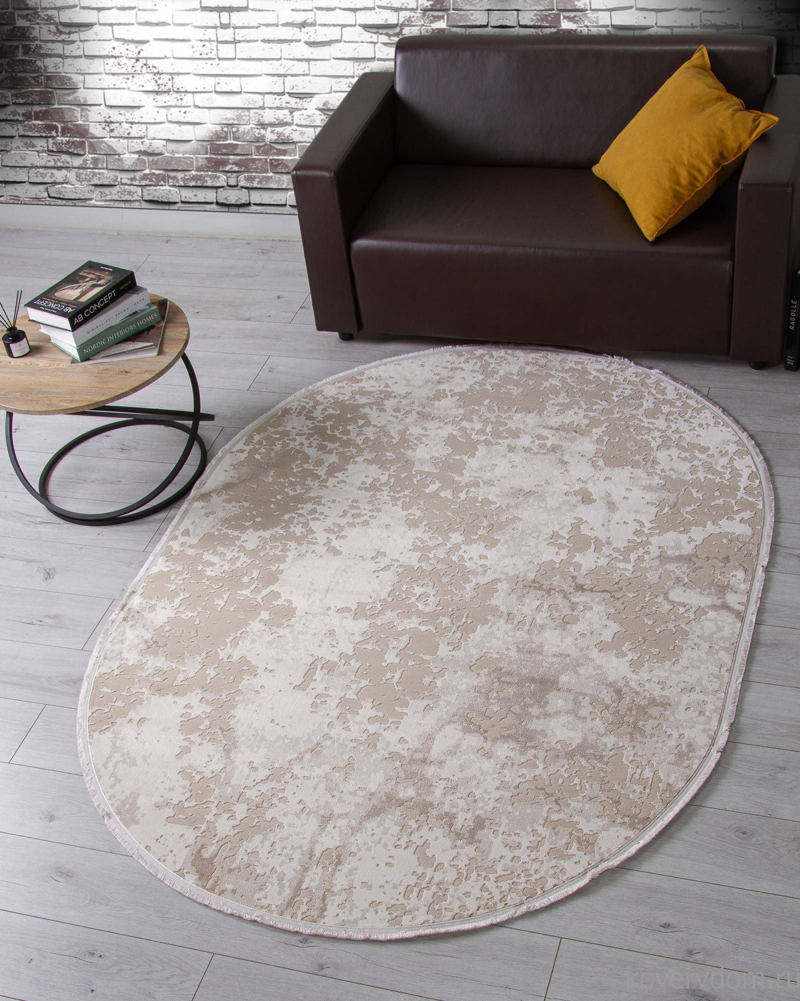 Ковер DOLCE F202 CREAM Овал