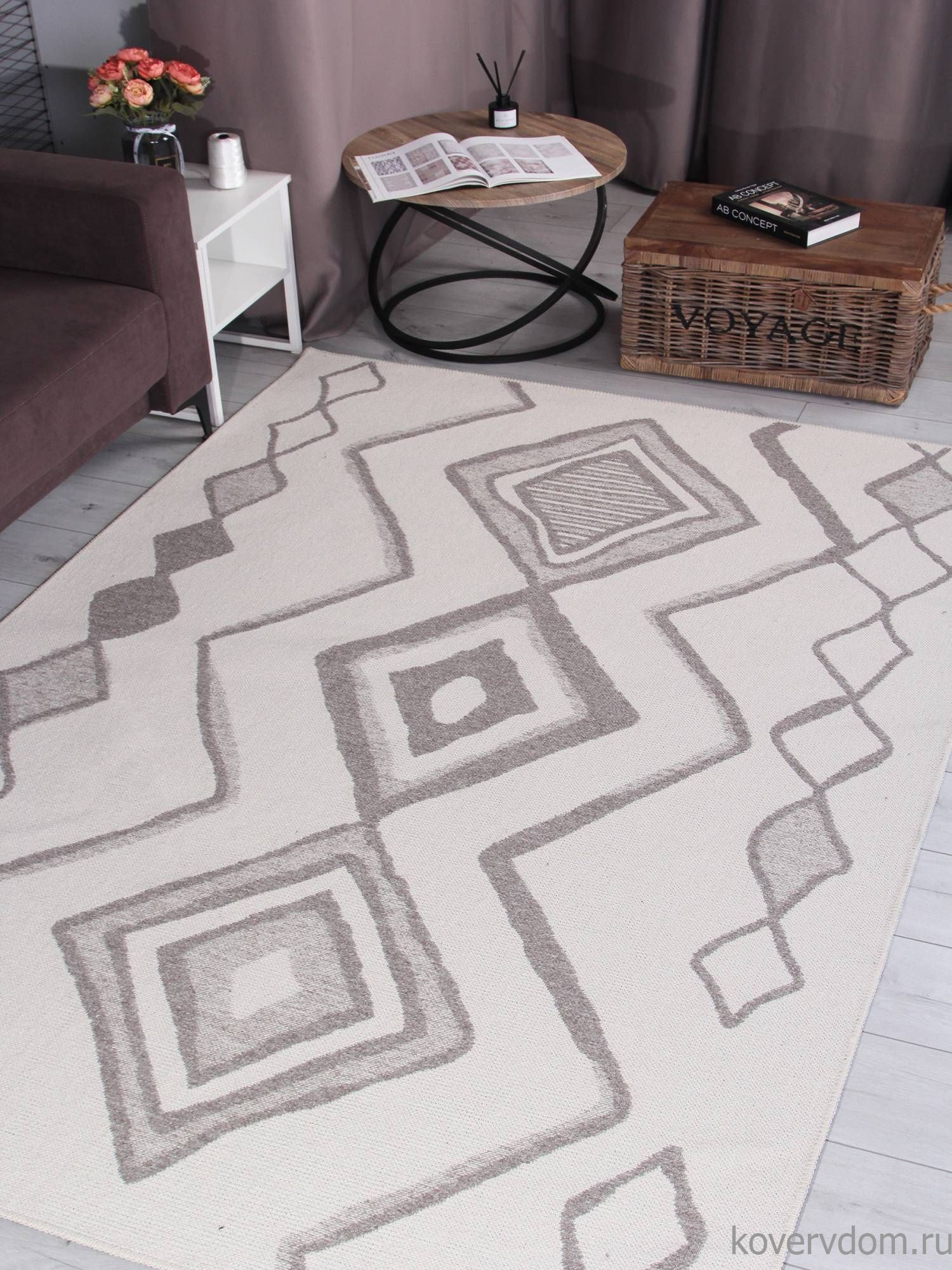 Ковер SUDAN WL064A VIZON / CREAM