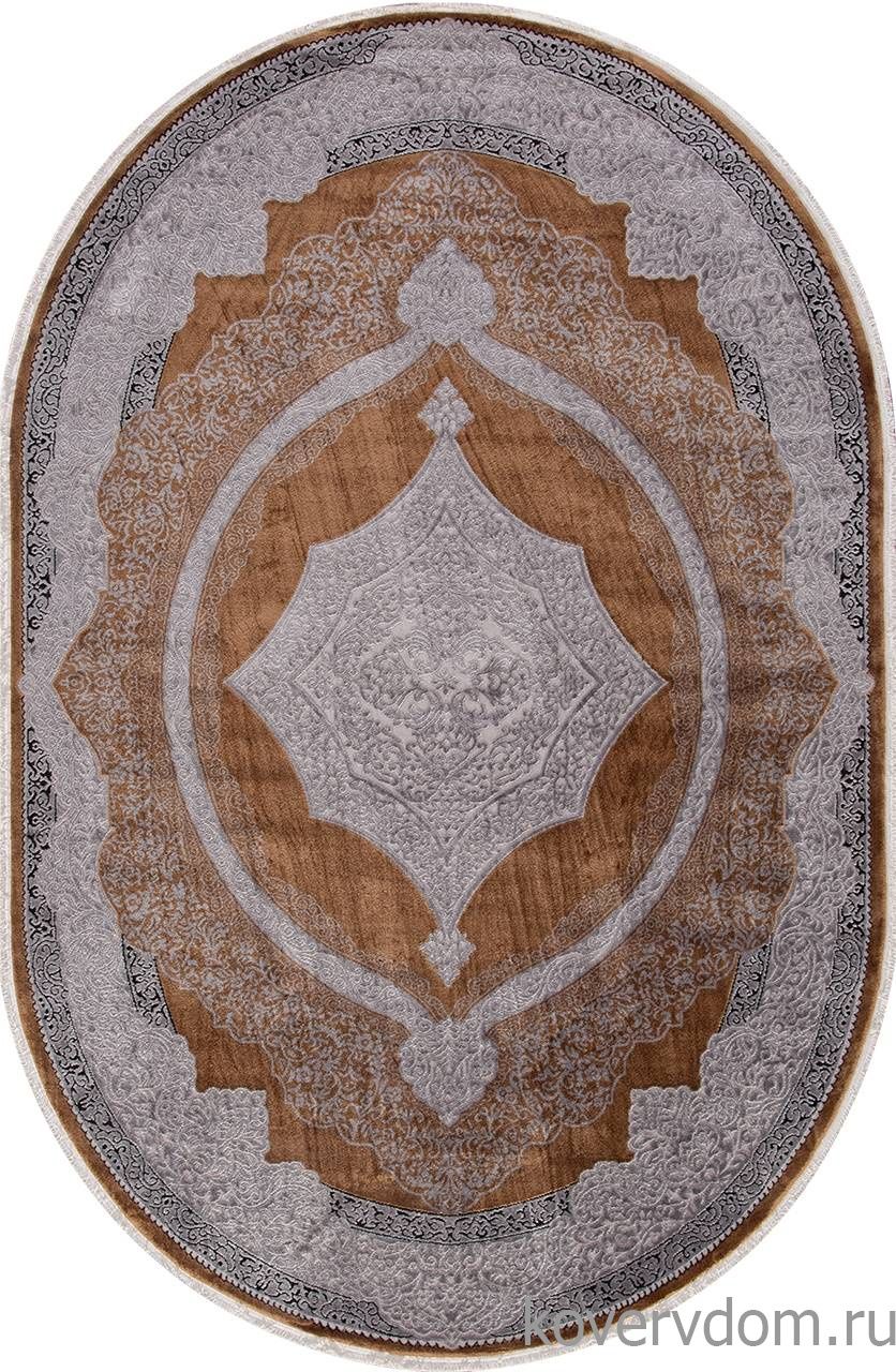 Ковер ERVA 18135 GRAY / TERRA Овал