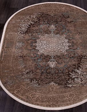 Ковер NOYAN 6112 BROWN Овал