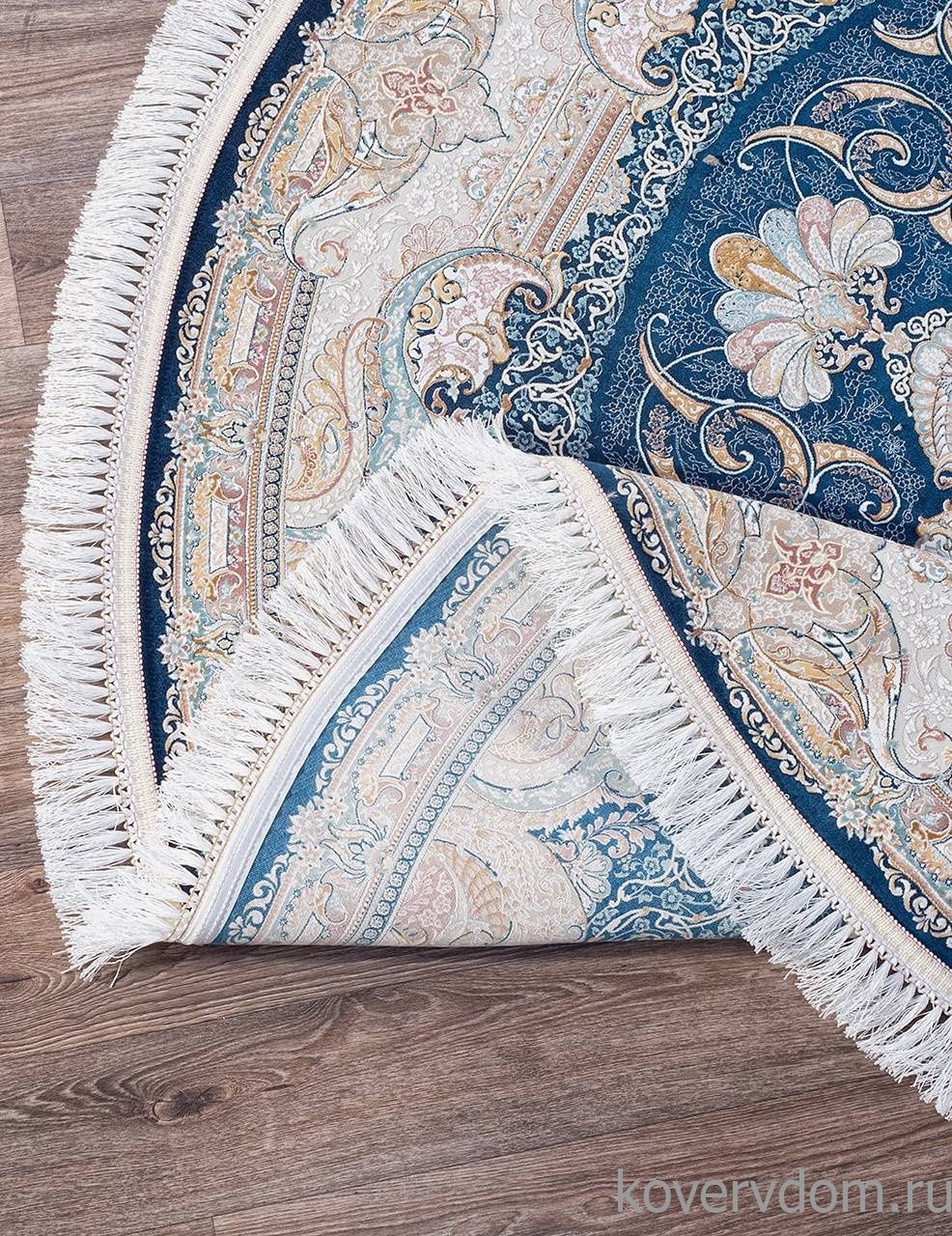 Ковер FARSI 1500 144 DARK BLUE Круг