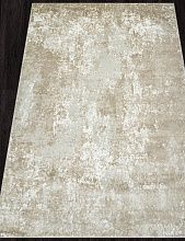 Пушистый круглый ковер SIRIUS F198 BEIGE-NATURAL