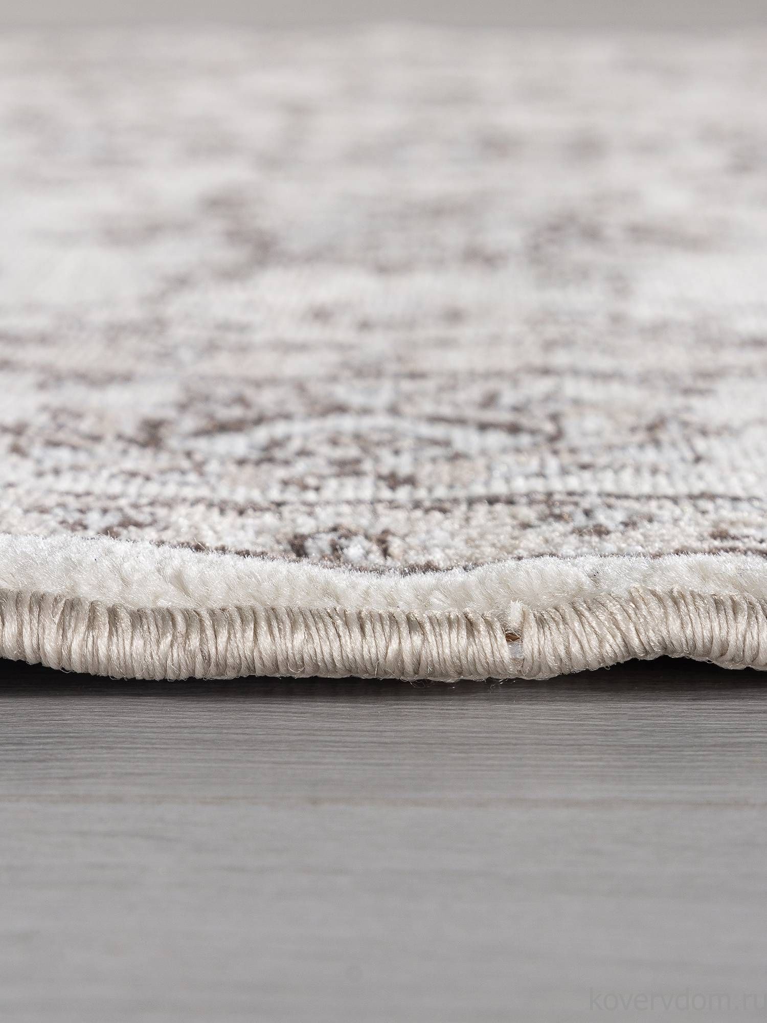 Ковер LUXE L009 CREAM-BROWN Круг