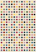 Овальный ковер RIO C103 CREAM-BLUE