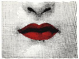 Ковер из России из шерсти ручной работы LIPS 100% шерсть высокоплотный