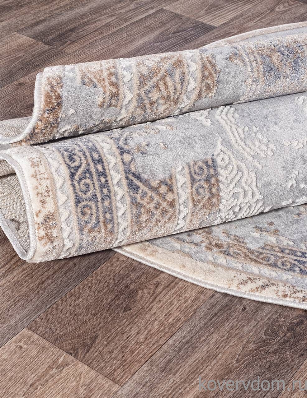 Ковер TOKIO 17495A GREY / BEIGE Овал