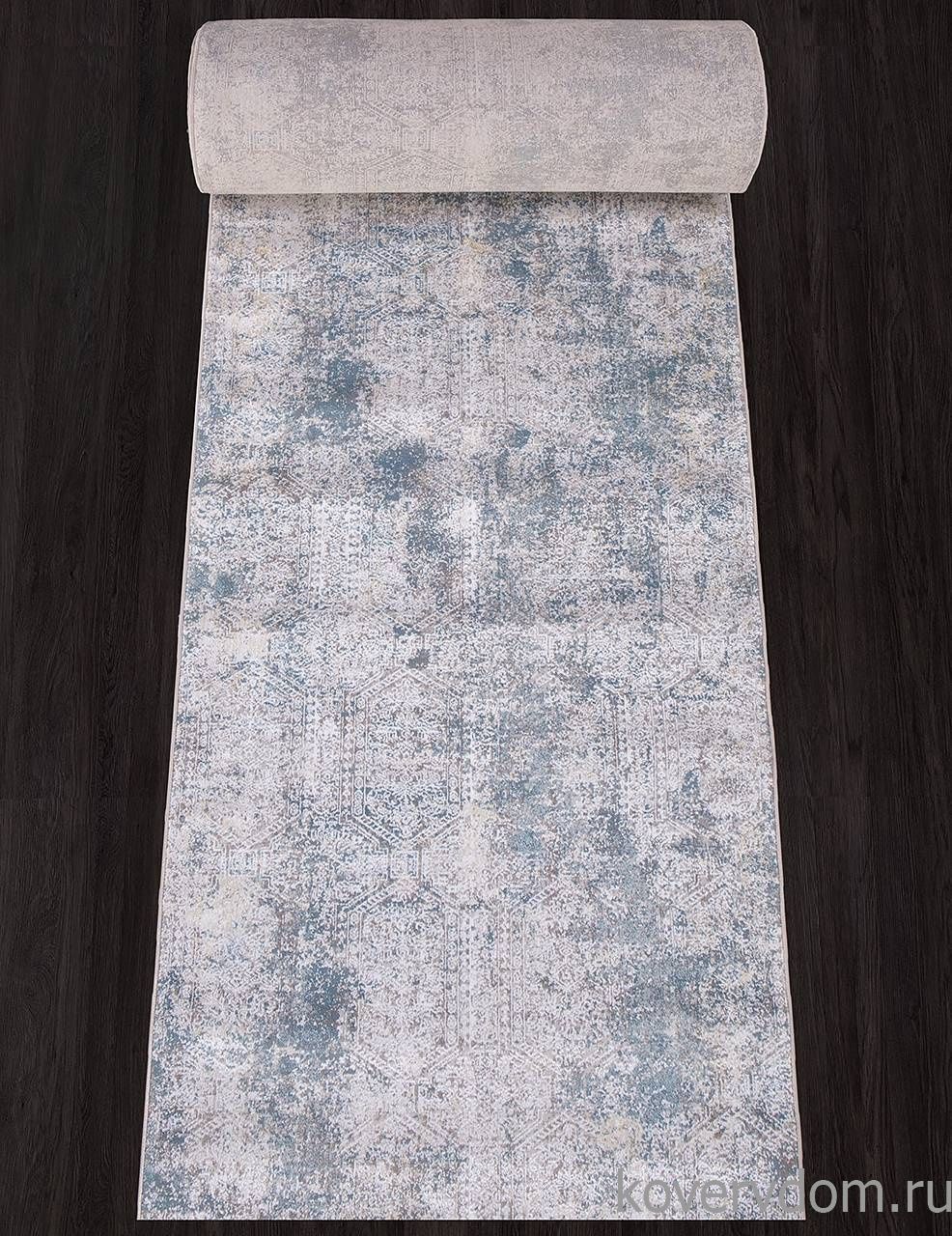 Ковровая Дорожка AJMAL LP 257 CREAM / TURQUOISE